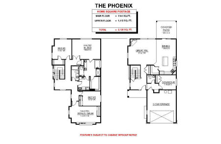 The Avocet floor plan